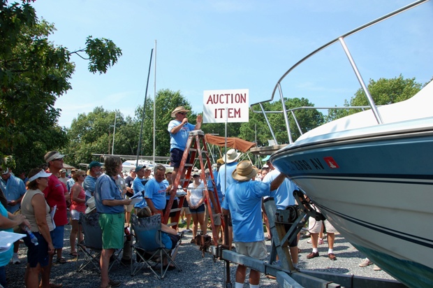 The CBMM Boat Auction in August.