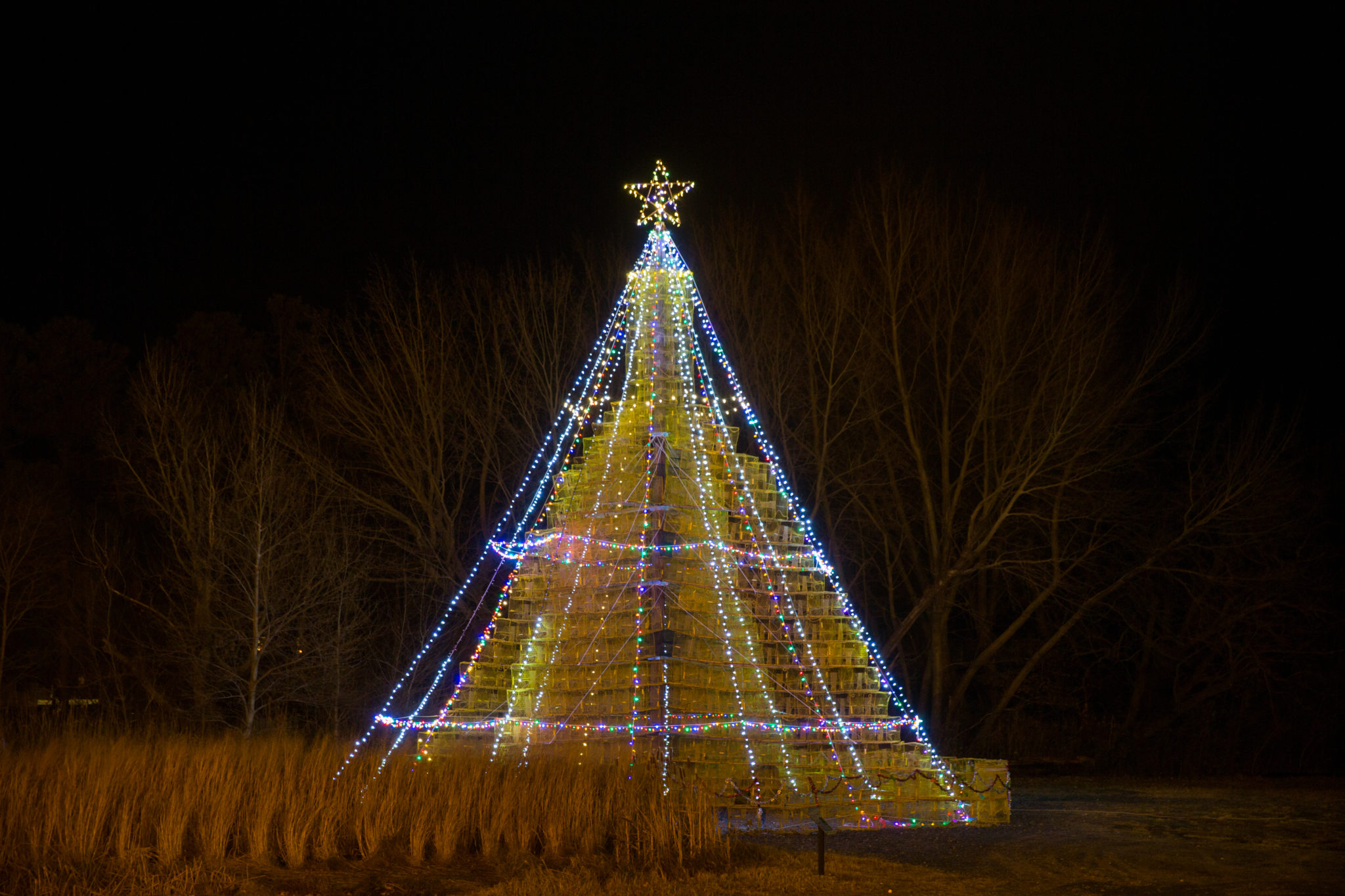 Christmas in Tilghman Island.
