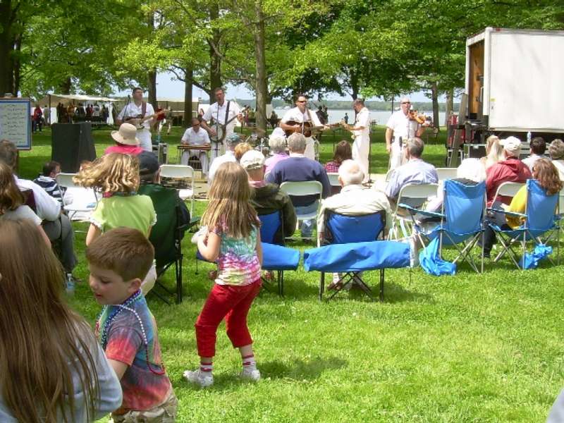 Oxford Day celebration in Town Park.