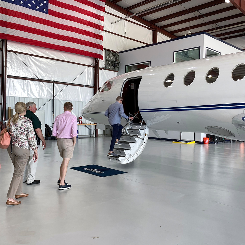 Easton Airport in Talbot County, Maryland.