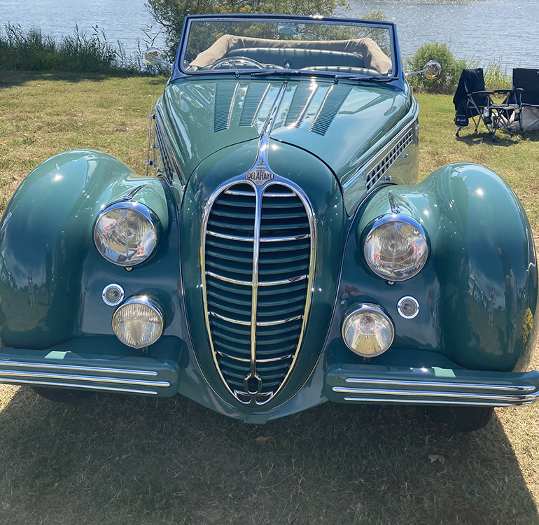 Concours d'Elegance vintage car show in Talbot County, Maryland.