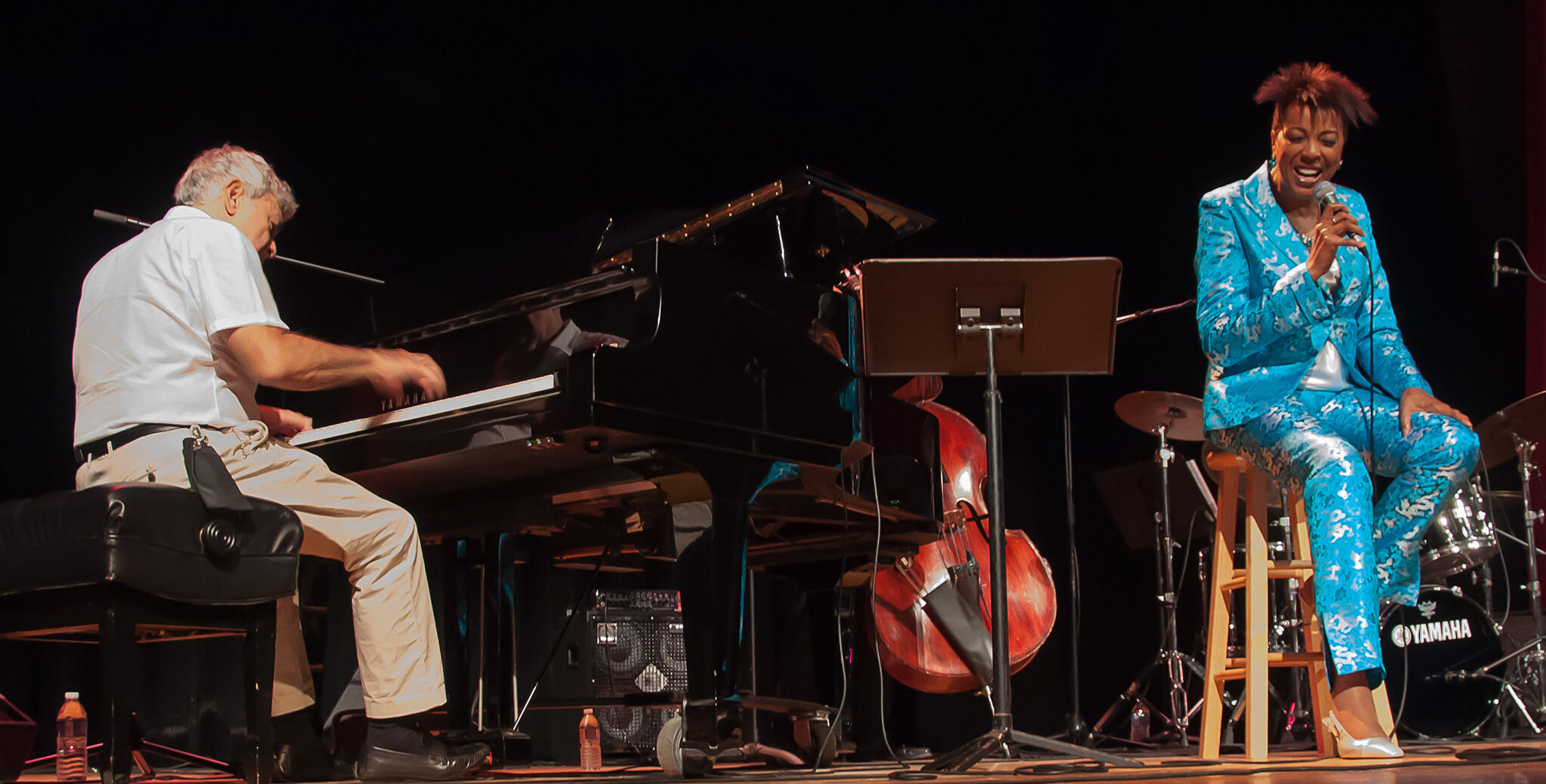 Jazz concert at the Avalon Theatre in Talbot County, Maryland.