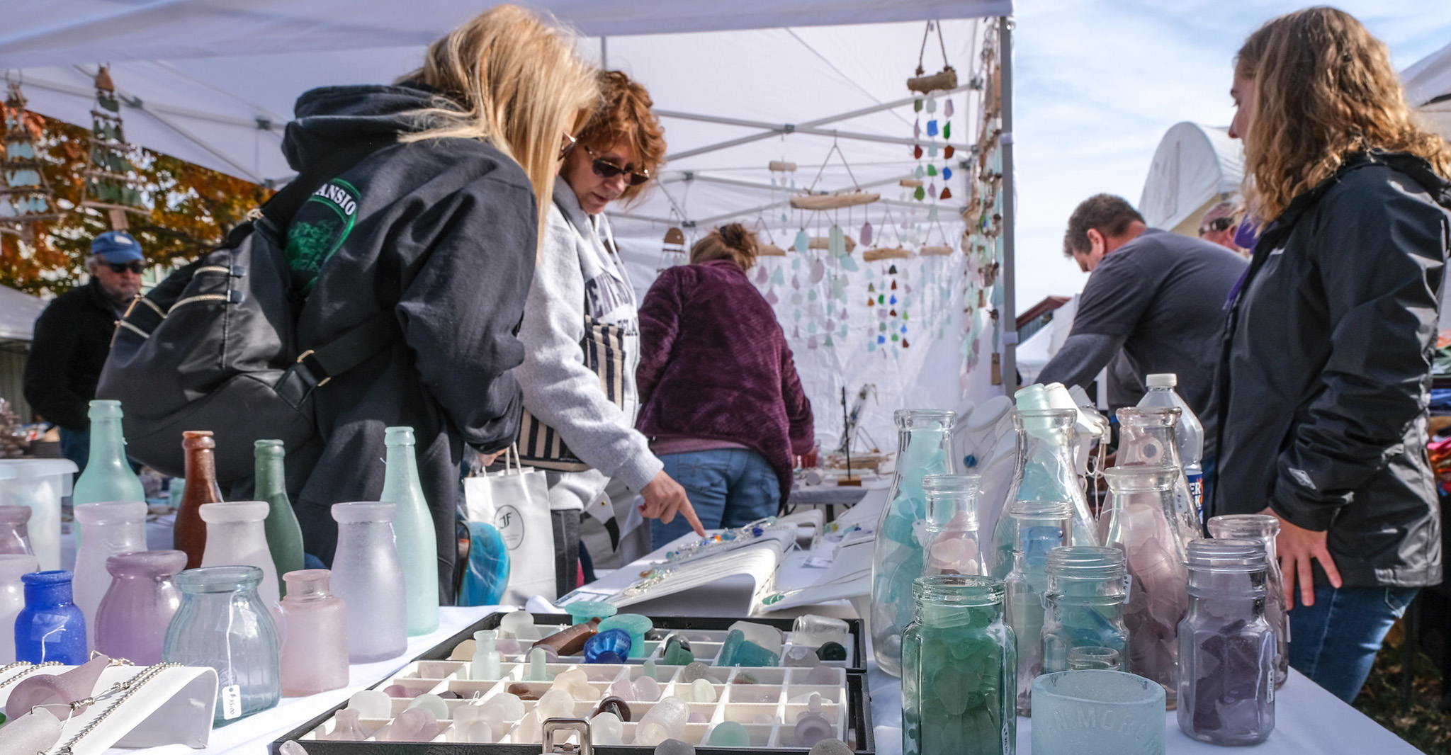 The Eastern Shore Sea Glass Festival in Talbot County, Maryland.