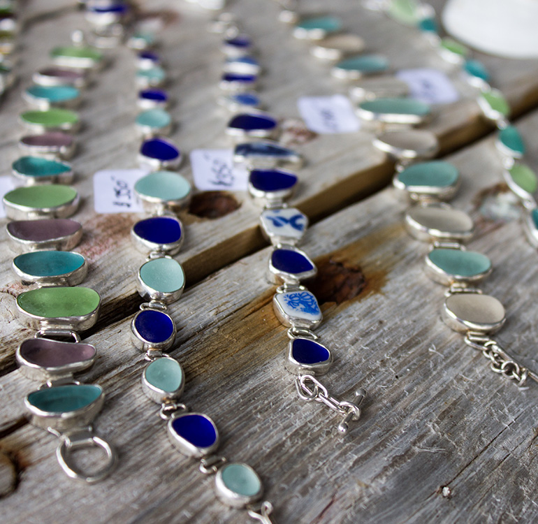 Sea Glass Festival jewelry Talbot County.