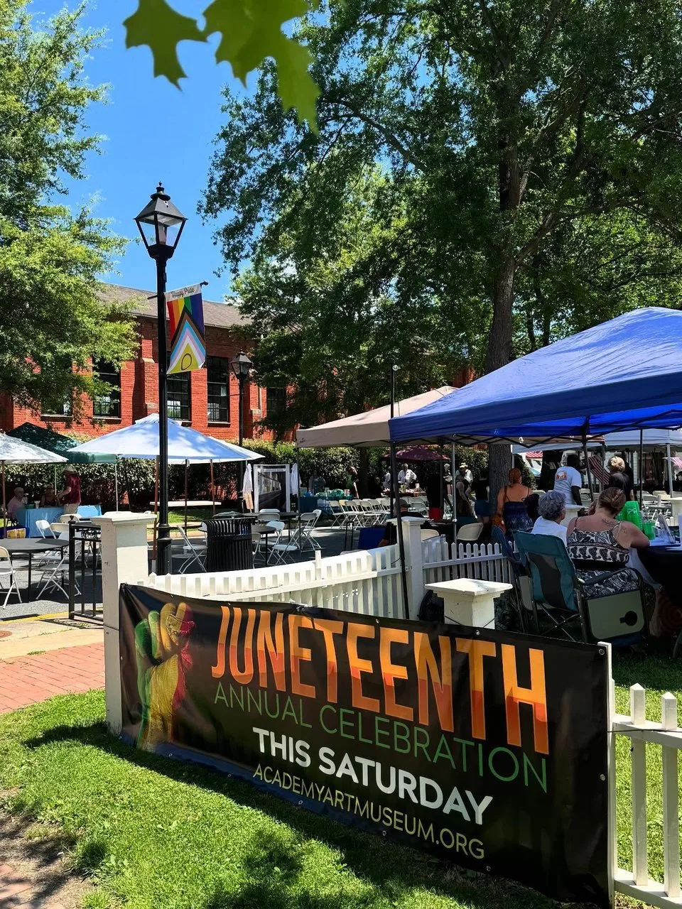 Juneteenth celebration at the Academy Art Museum