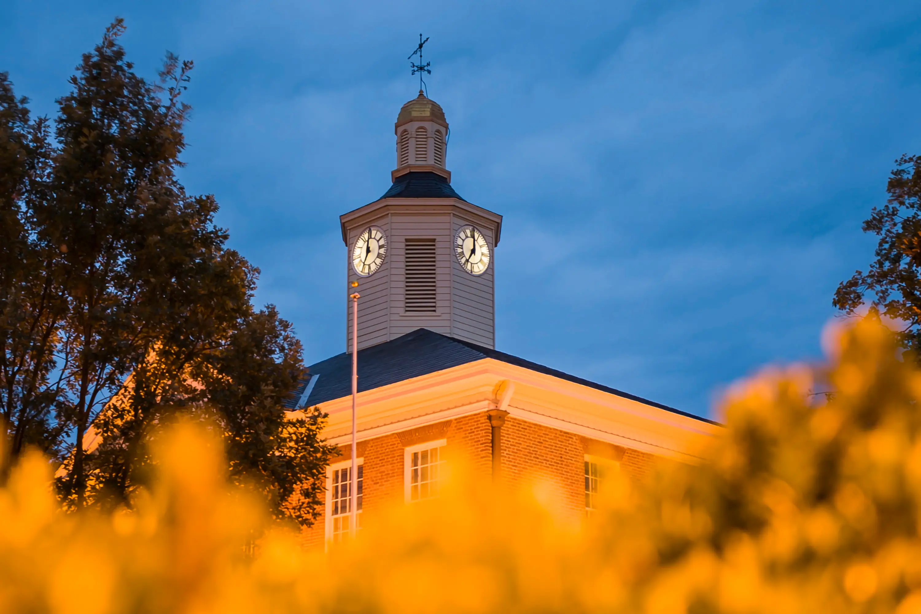 The county courthouse in Talbot County.