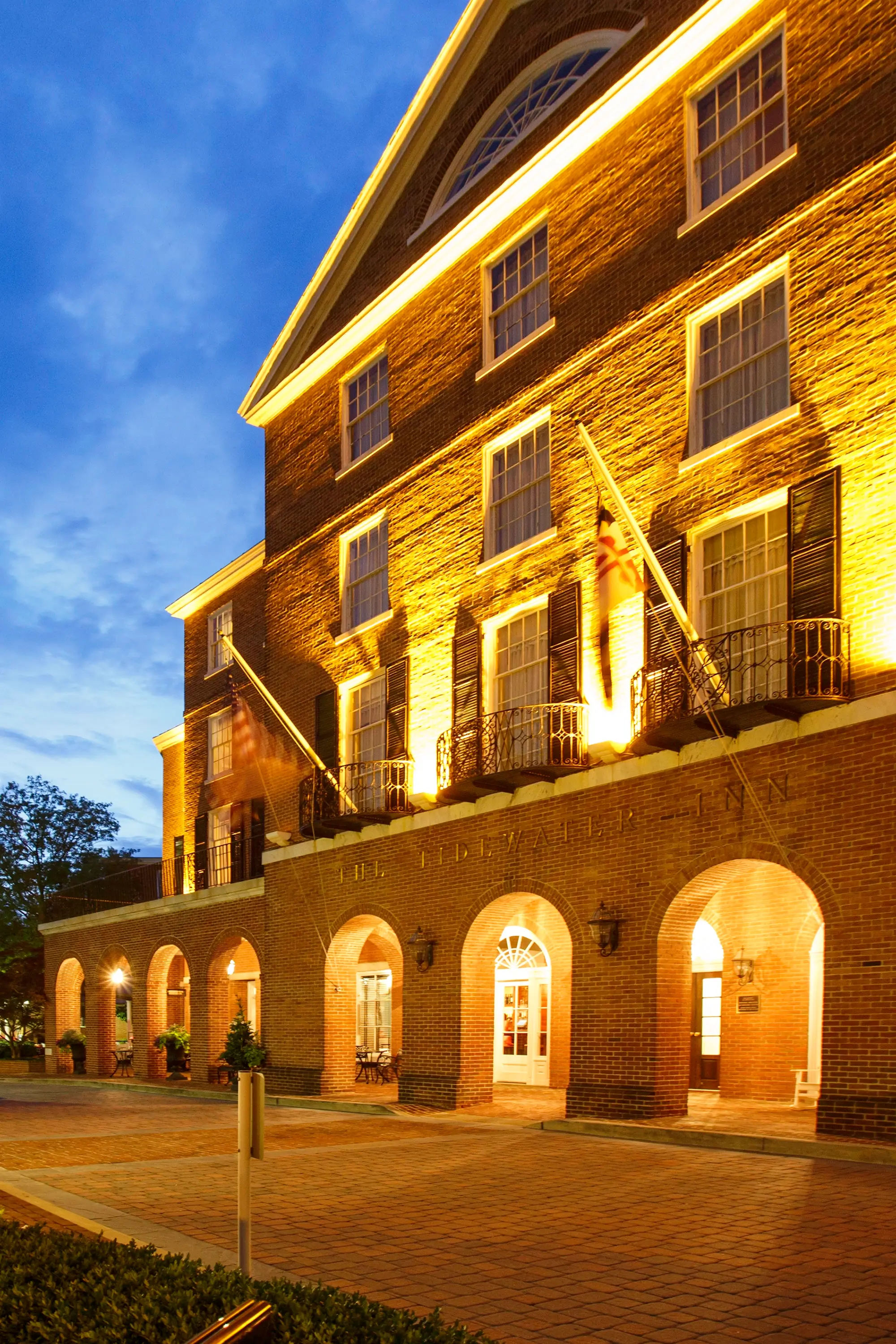 The Historic Tidewater Inn in Talbot County.