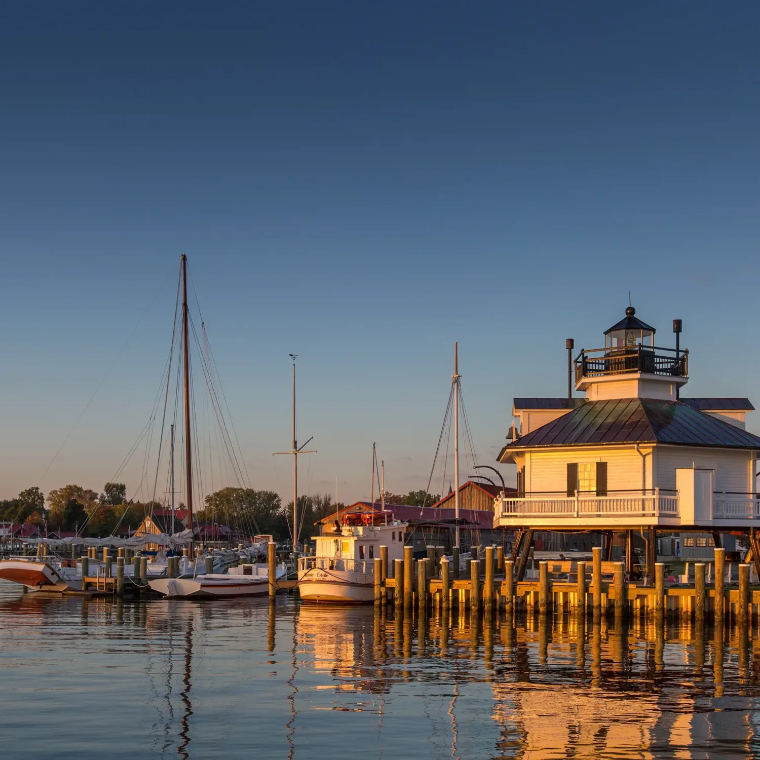 The St. Michaels lighthouse in Talbot County.