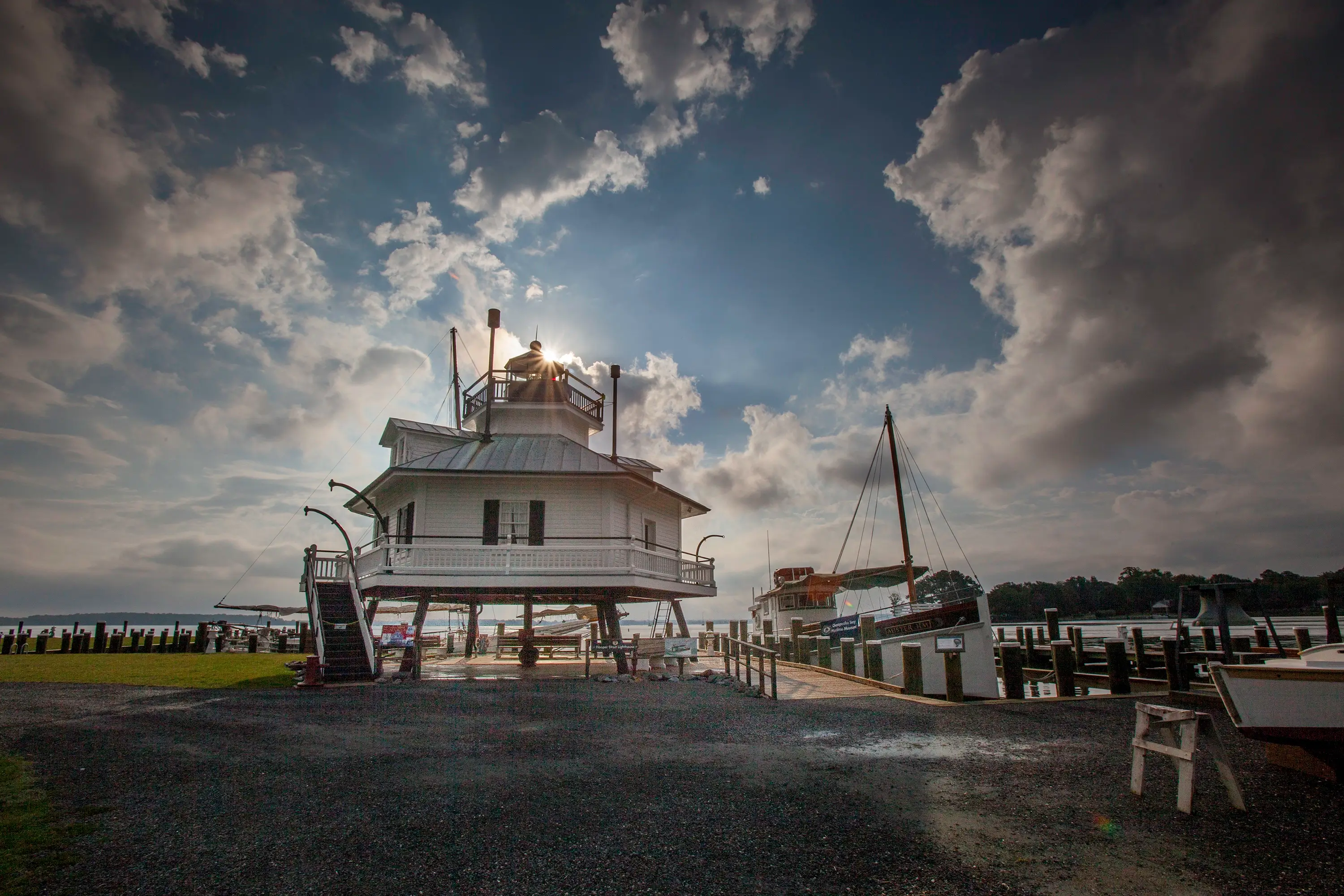 The St. Michaels lighthouse in Talbot County.