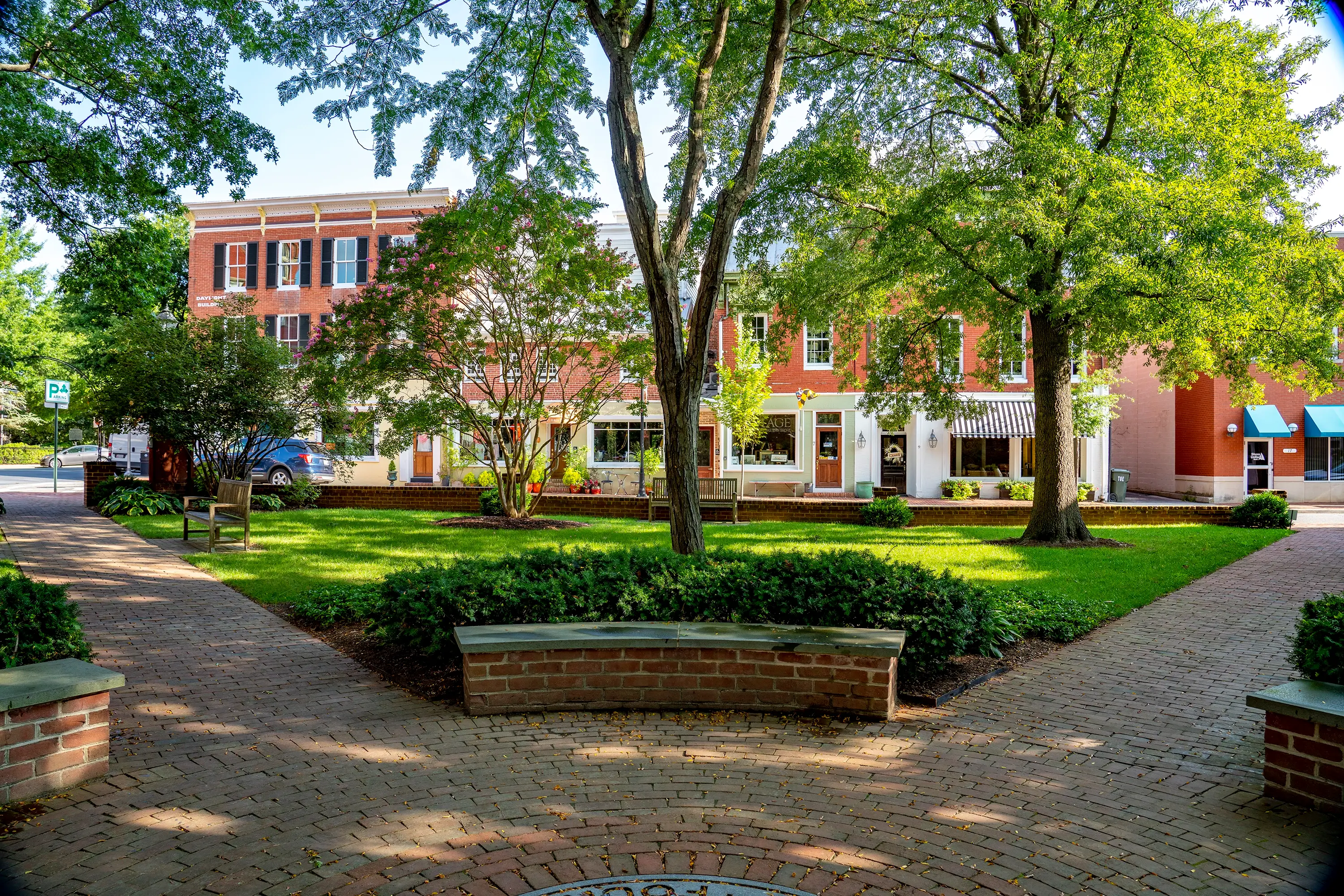 Easton park square Talbot County.