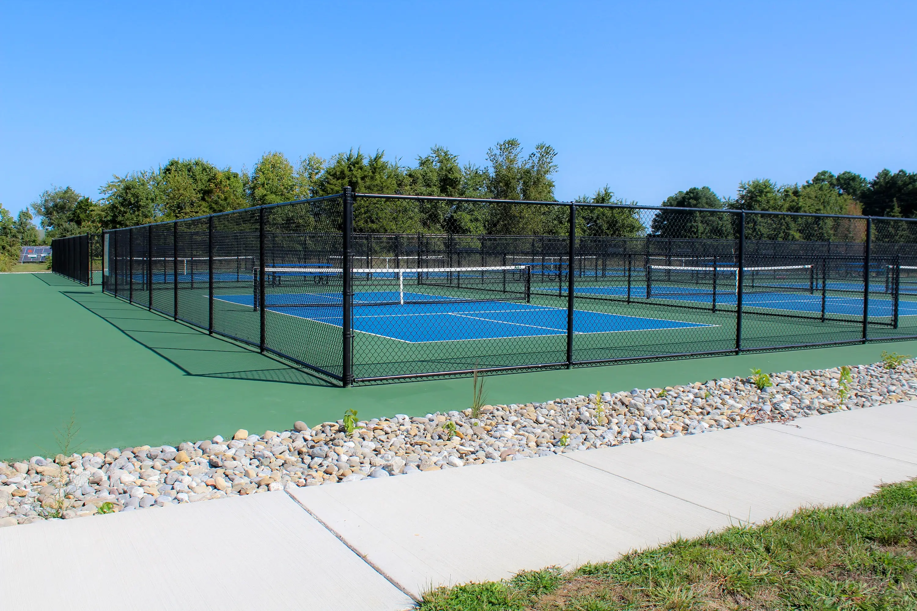 Talbot County tennis courts.