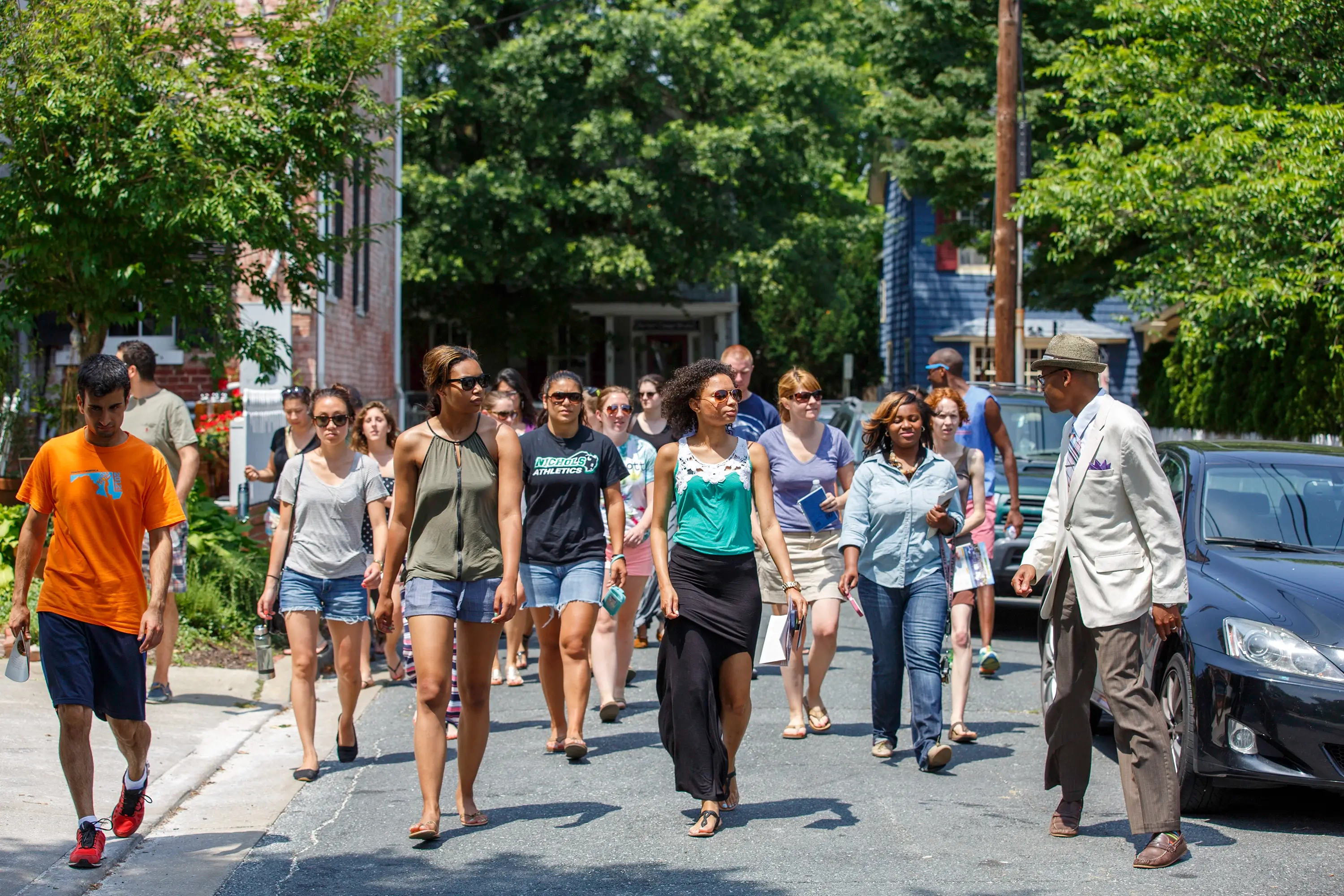 The Hill walking tour in Talbot County.