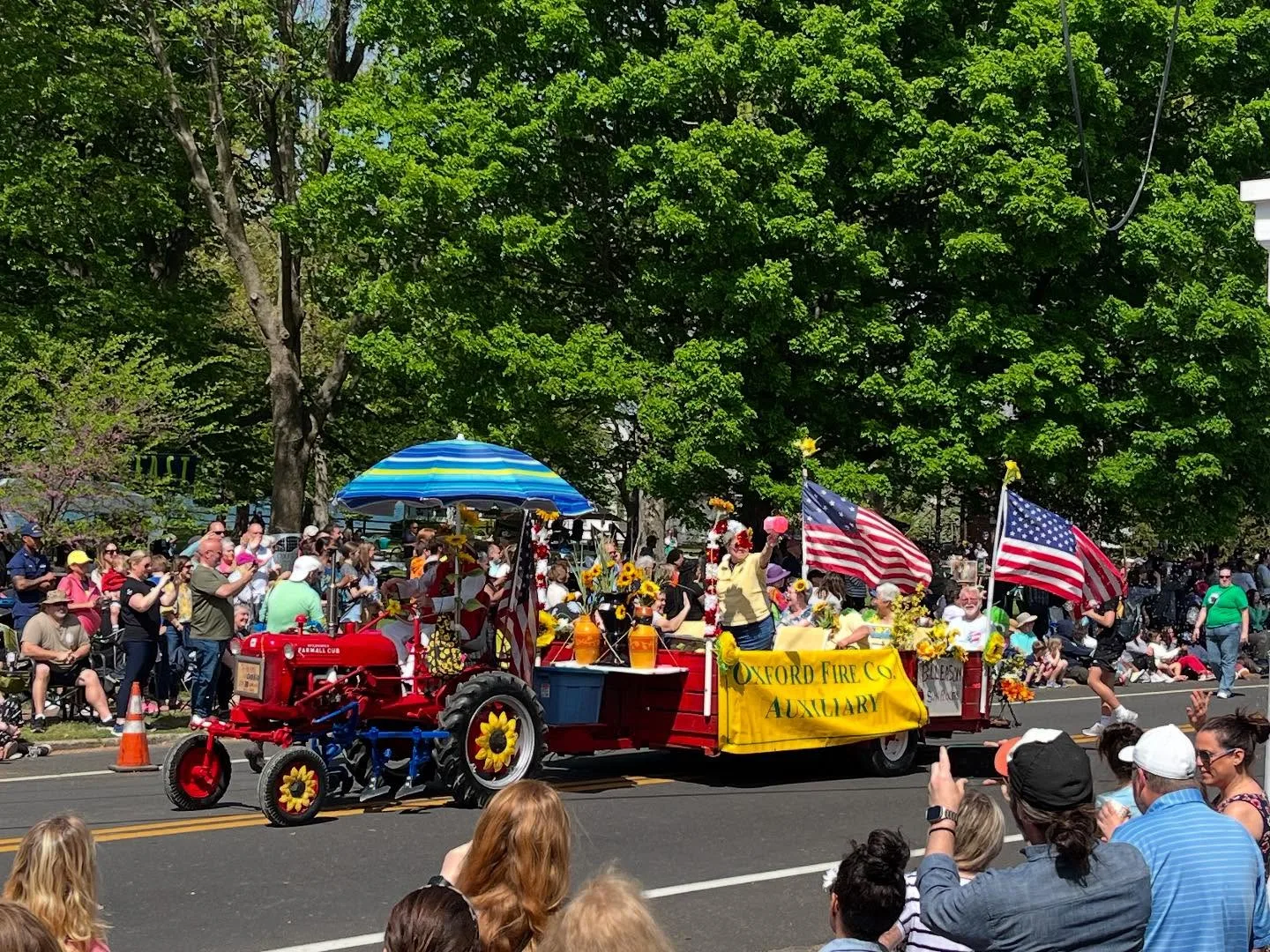 Oxford Day parade in Oxford, Maryland