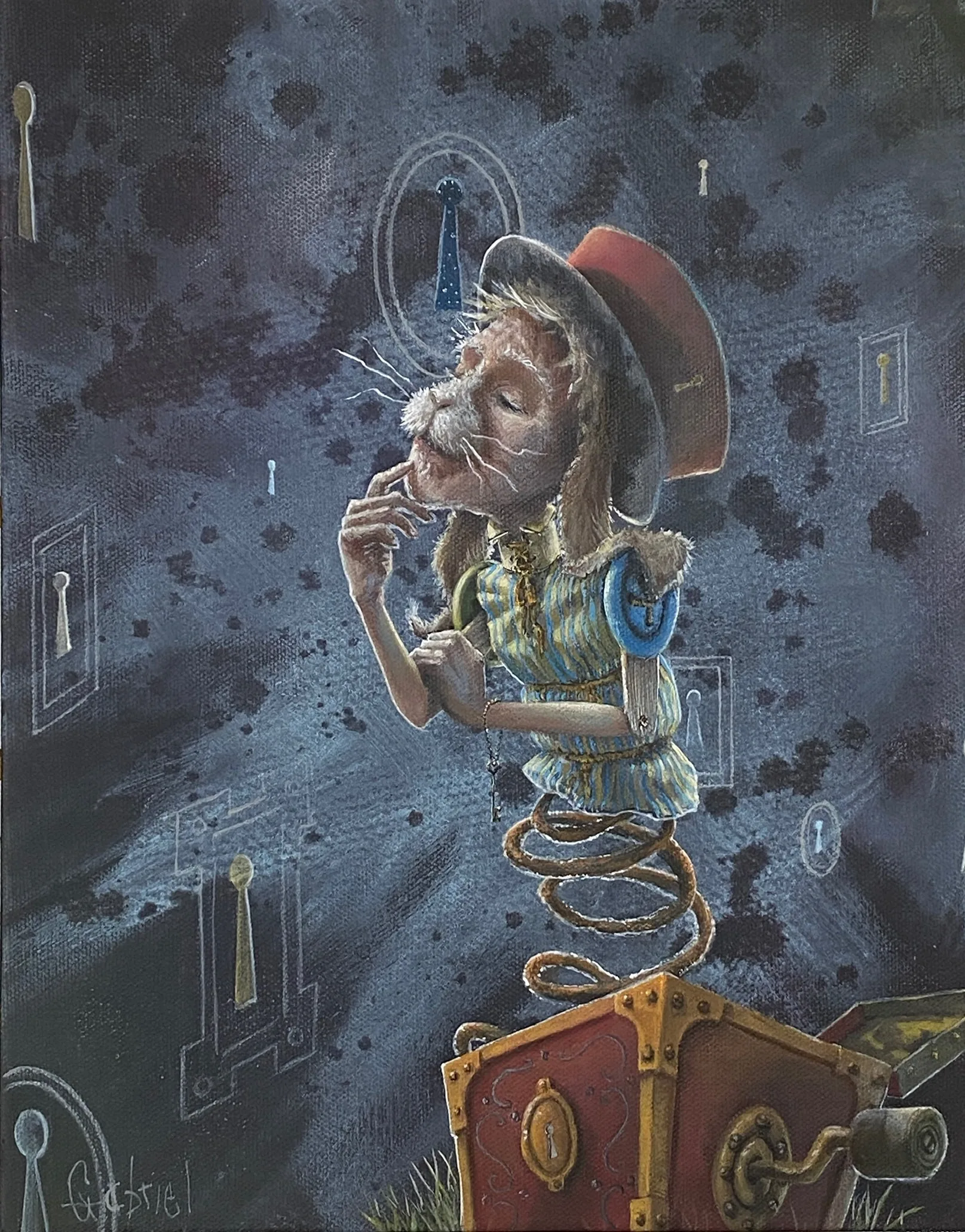 Painting by Gabriel Lehman